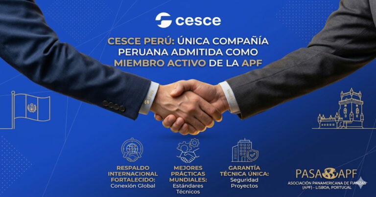 Cesce Perú se integra a la Asociación Panamericana de Fianzas (PASA-APF)
