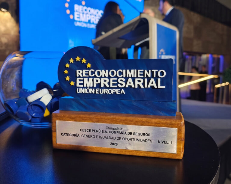 Cesce Perú recibe el Reconocimiento Empresarial de la Unión Europea
