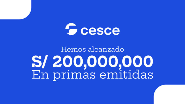 Cesce Perú alcanza hito histórico: 200 millones de soles en primas emitidas